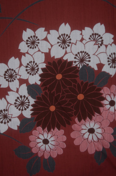 Archive Yukata – Traditional Pattern (Women / One of a Kind) W-AT #82