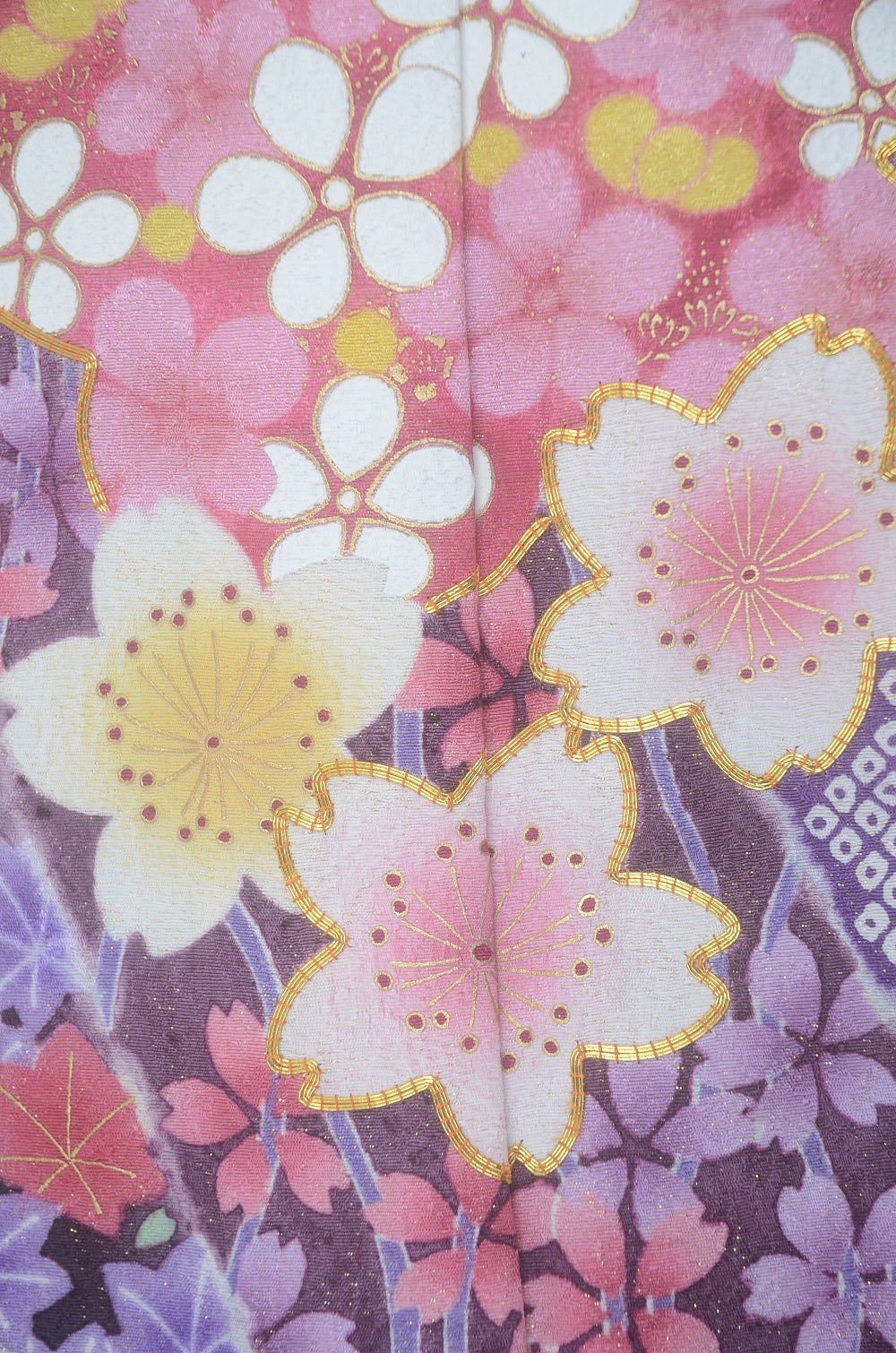 Long-sleeved kimono 6 items set / Furisode / FK#2-278