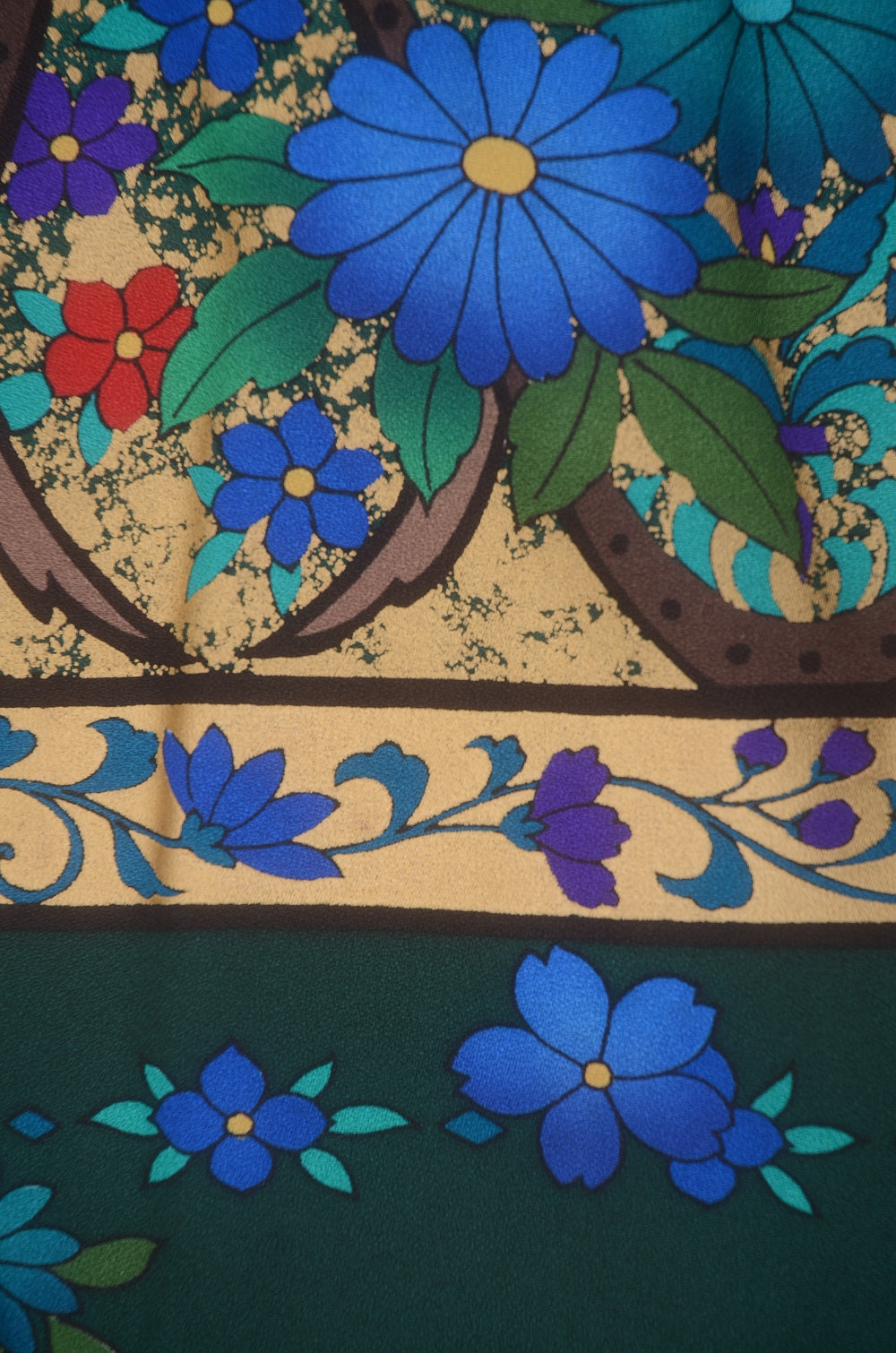 Long-sleeved kimono 6 items set / Furisode / FK#2-279