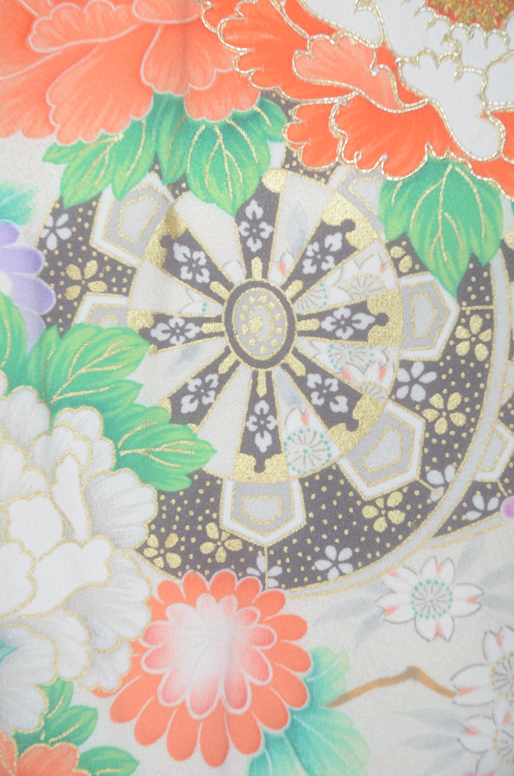 Long-sleeved kimono 6 items set / Furisode / FK#2-280