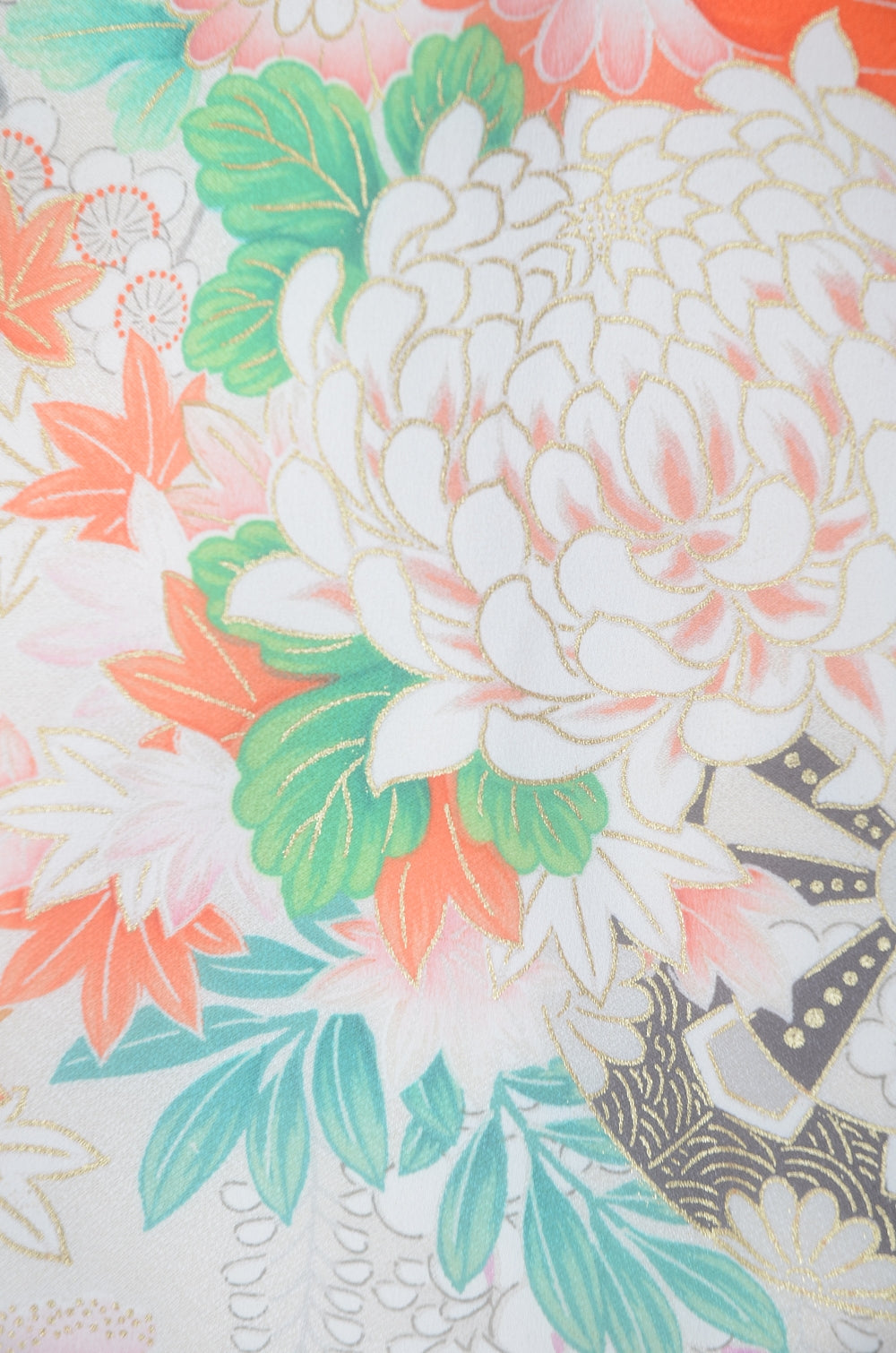 Long-sleeved kimono 6 items set / Furisode / FK#2-280