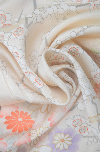 Long-sleeved kimono 6 items set / Furisode / FK#2-280