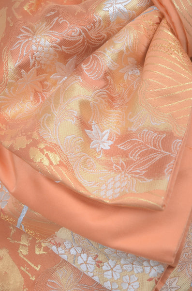 Long-sleeved kimono 6 items set / Furisode / FK#2-280