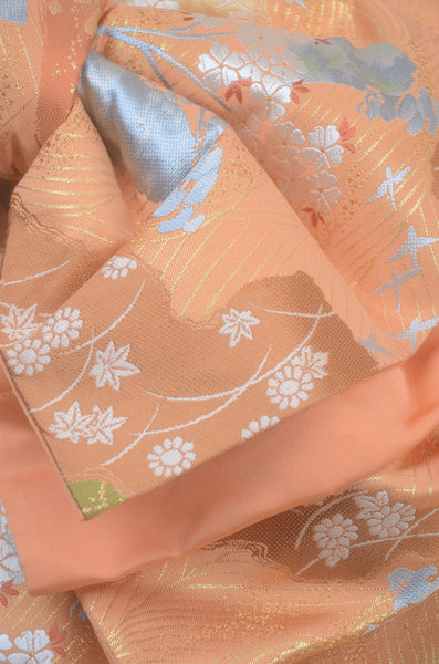 Long-sleeved kimono 6 items set / Furisode / FK#2-280