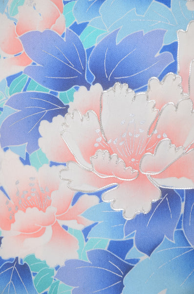 Long-sleeved kimono 6 items set / Furisode / FK#2-281