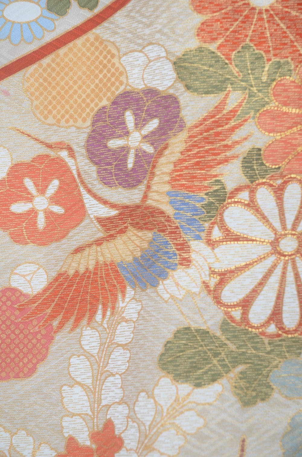 Long-sleeved kimono 6 items set / Furisode / FK#2-283