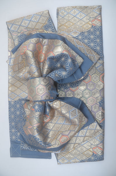 Long-sleeved kimono 6 items set / Furisode / FK#2-283