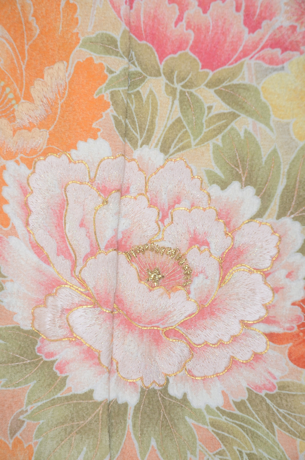 Long-sleeved kimono 6 items set / Furisode / FK#2-284