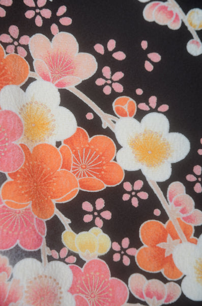 Long-sleeved kimono 6 items set / Furisode / FK#2-284