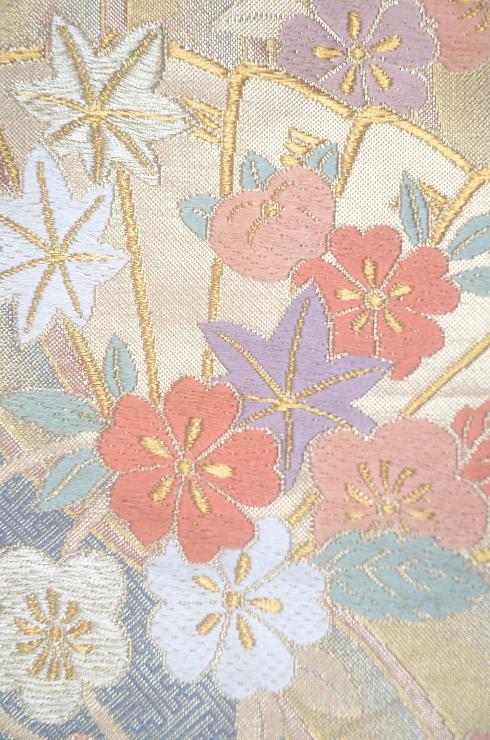 Long-sleeved kimono 6 items set / Furisode / FK#2-284