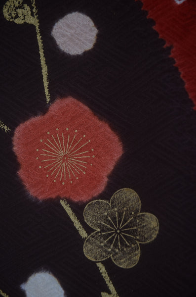 Long-sleeved kimono 6 items set / Furisode / FK#2-314