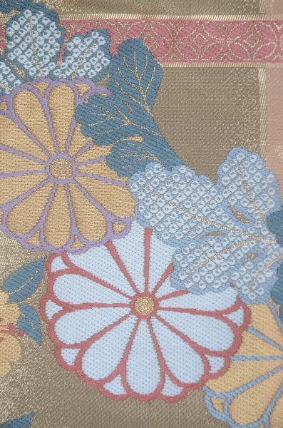 Long-sleeved kimono 6 items set / Furisode / FK#2-285