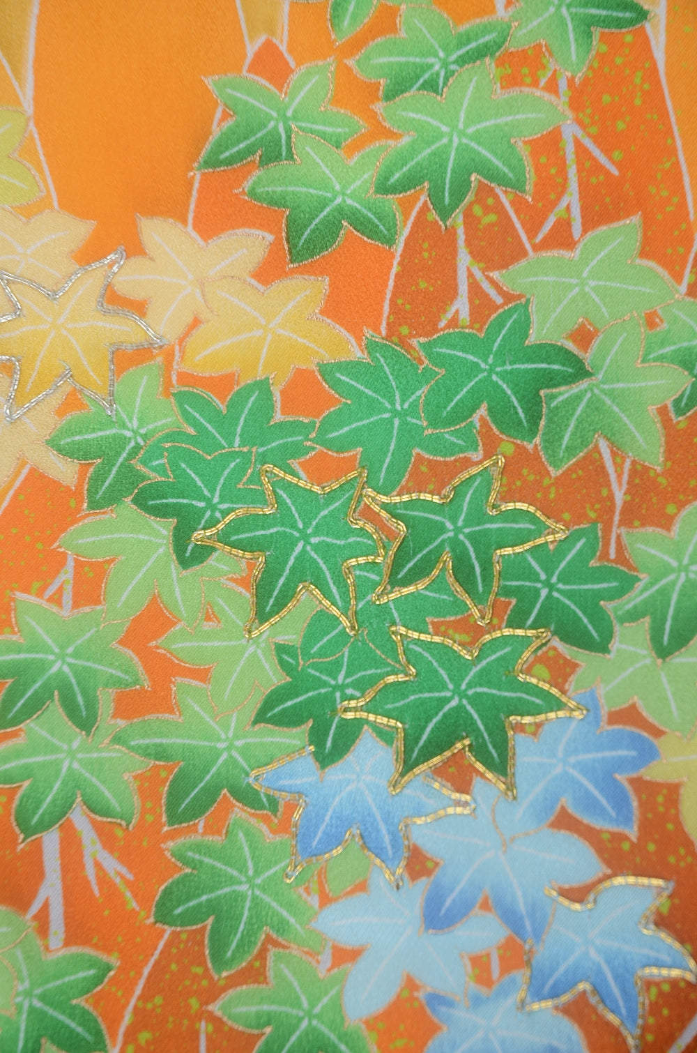 Long-sleeved kimono 6 items set / Furisode / FK#2-286