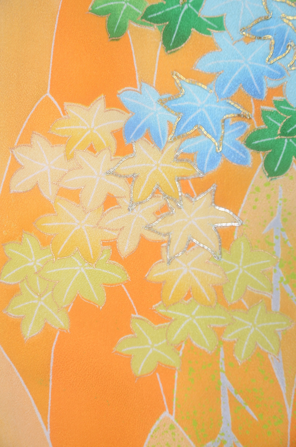 Long-sleeved kimono 6 items set / Furisode / FK#2-286