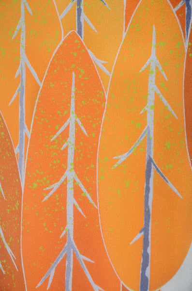 Long-sleeved kimono 6 items set / Furisode / FK#2-286