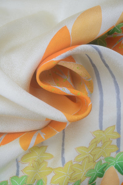 Long-sleeved kimono 6 items set / Furisode / FK#2-286