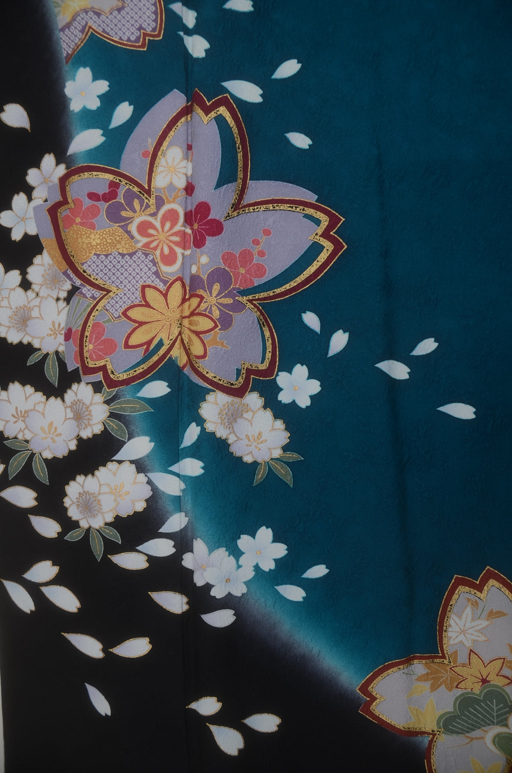 Long-sleeved kimono 6 items set / Furisode / FK#2-316