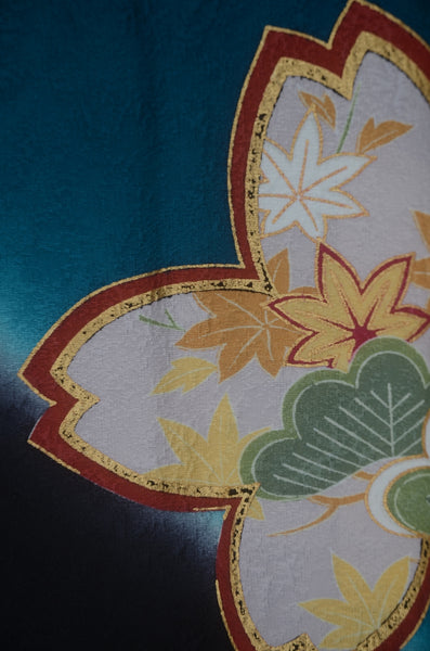 Long-sleeved kimono 6 items set / Furisode / FK#2-316