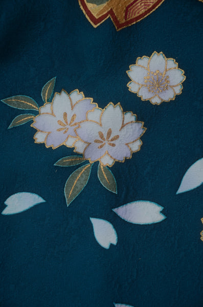Long-sleeved kimono 6 items set / Furisode / FK#2-316