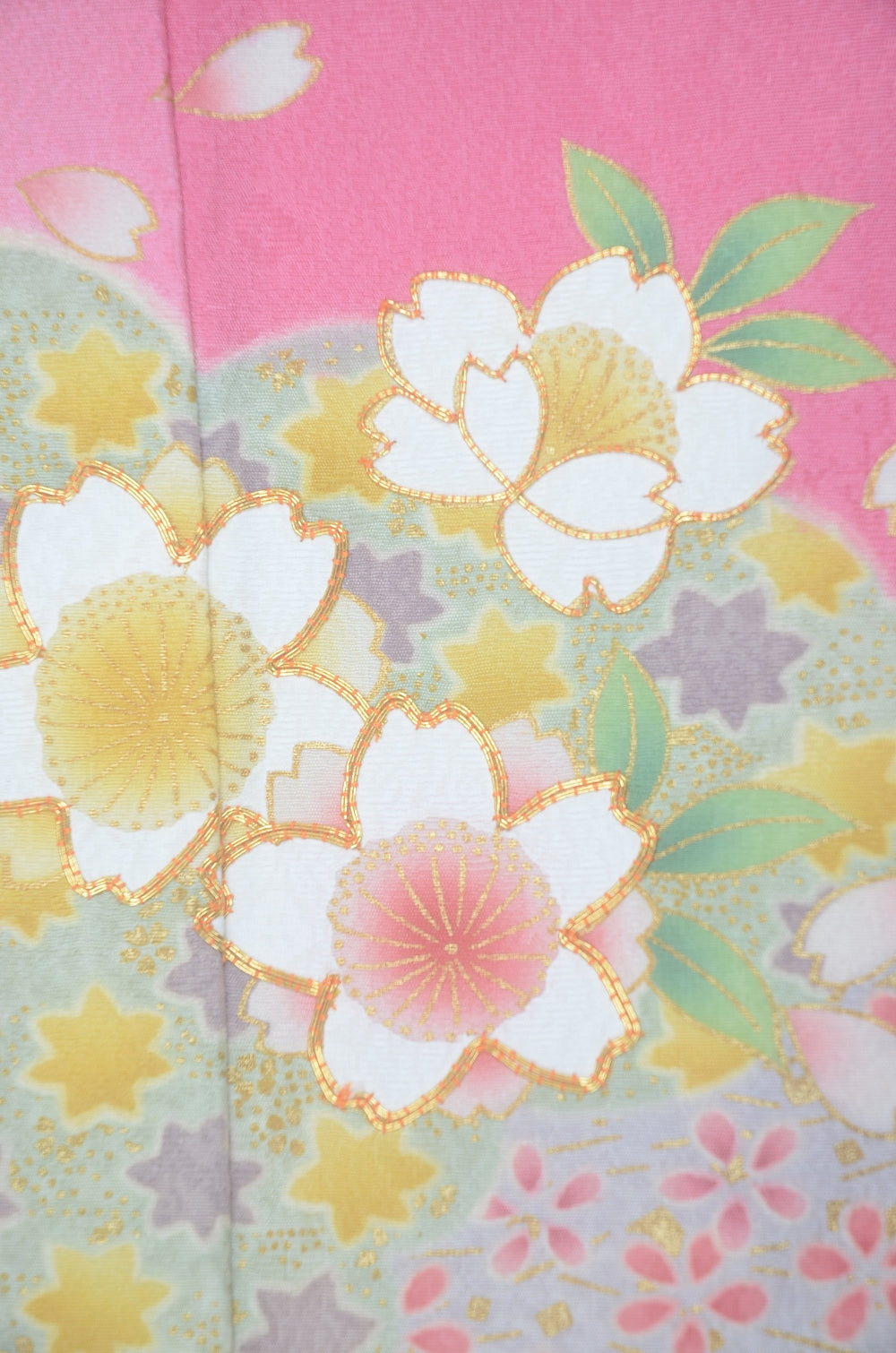 Long-sleeved kimono 6 items set / Furisode / FK#2-287