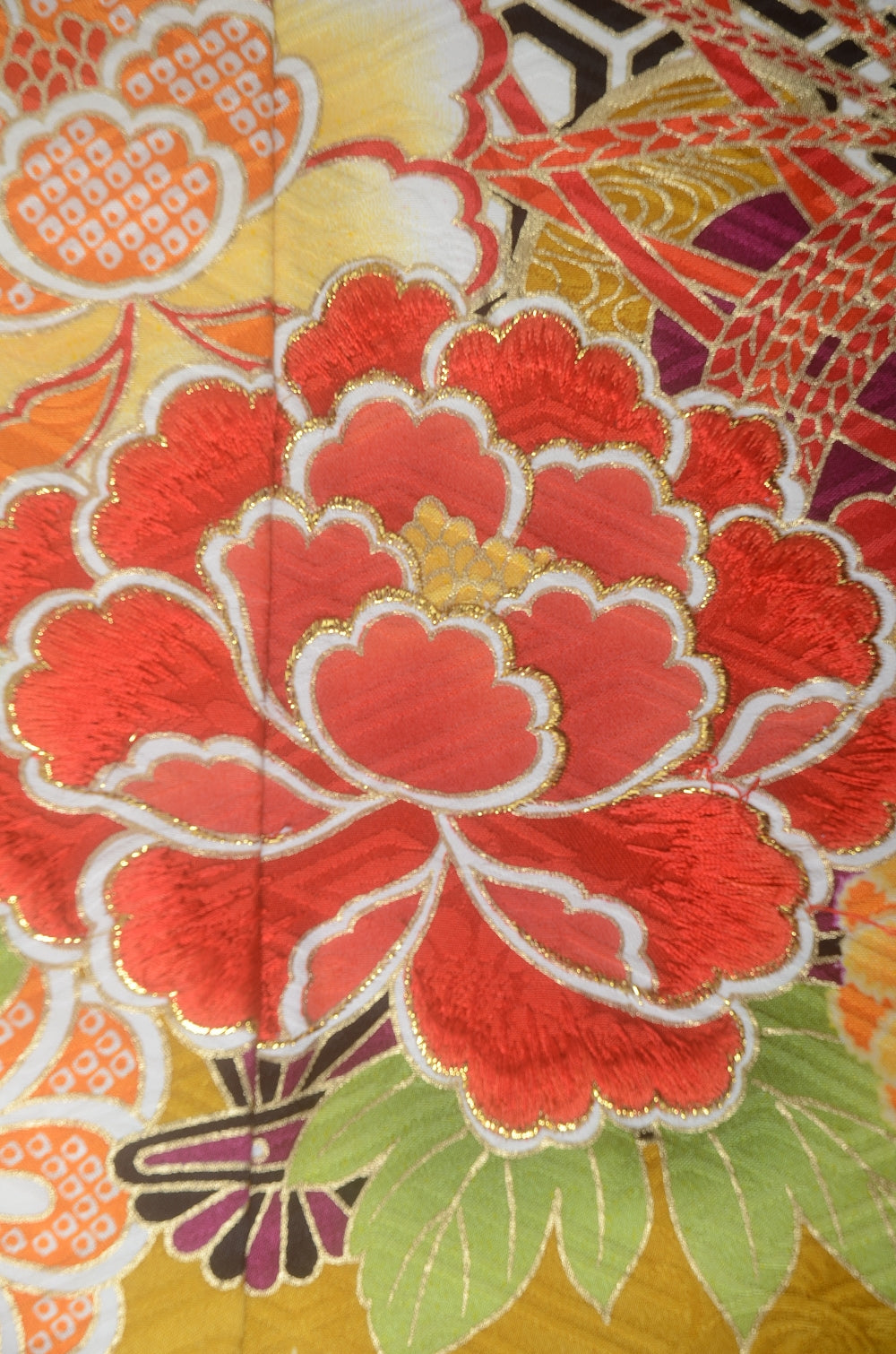 Long-sleeved kimono 6 items set / Furisode / FK#1-928