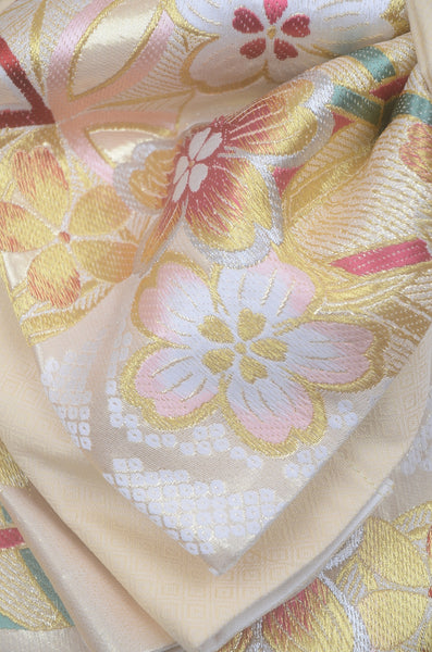 Long-sleeved kimono 6 items set / Furisode / FK#2-287