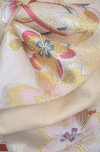 Long-sleeved kimono 6 items set / Furisode / FK#2-287