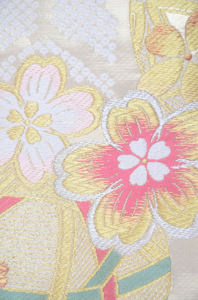 Long-sleeved kimono 6 items set / Furisode / FK#2-287