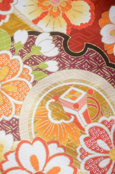 Long-sleeved kimono 6 items set / Furisode / FK#1-928