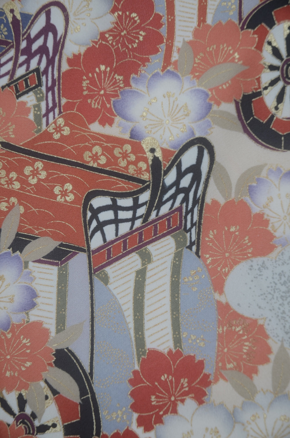 Long-sleeved kimono 6 items set / Furisode / FK#2-317