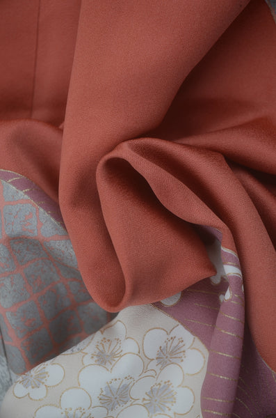 Long-sleeved kimono 6 items set / Furisode / FK#2-317