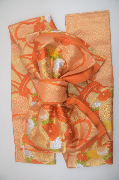 Long-sleeved kimono 6 items set / Furisode / FK#2-288