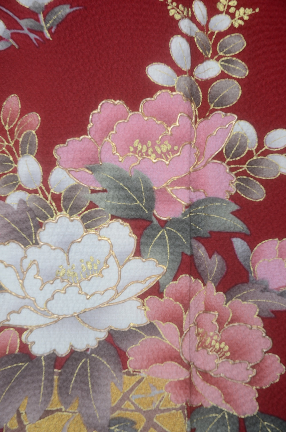 Long-sleeved kimono 6 items set / Furisode / FK#2-290