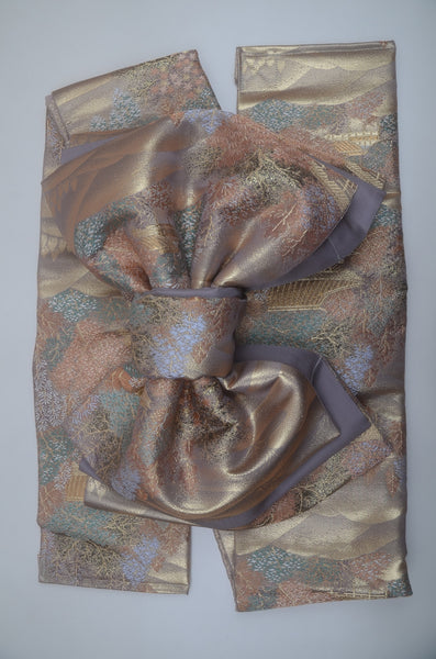 Long-sleeved kimono 6 items set / Furisode / FK#2-290