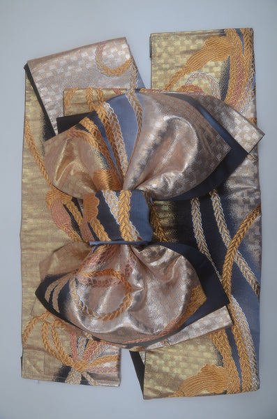 Long-sleeved kimono 6 items set / Furisode / FK#2-291