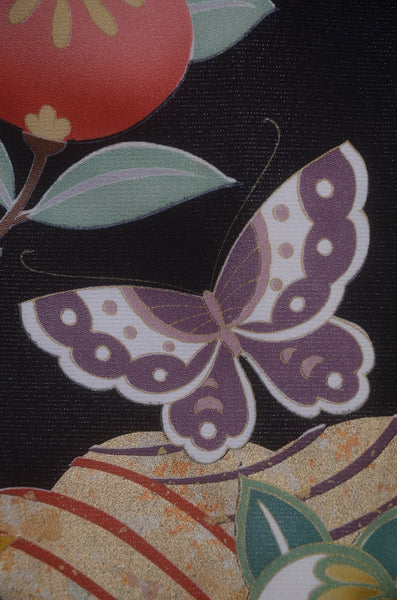 Long-sleeved kimono 6 items set / Furisode / FK#2-321