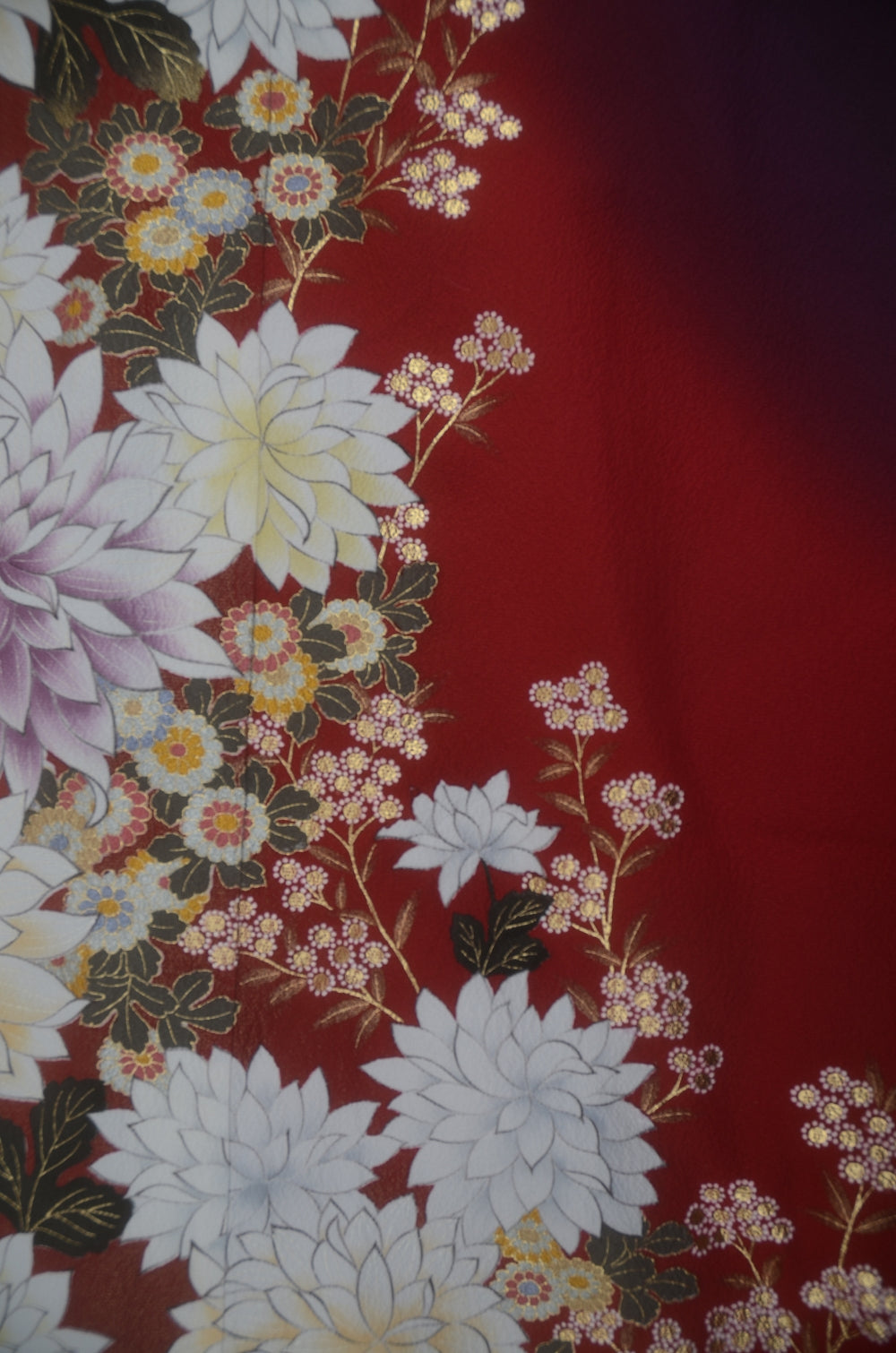 Long-sleeved kimono 6 items set / Furisode / FK#2-323