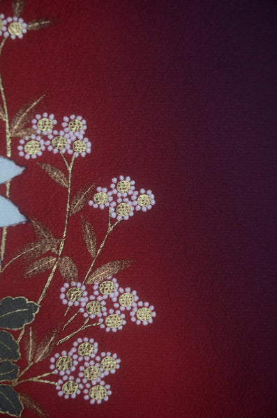 Long-sleeved kimono 6 items set / Furisode / FK#2-323