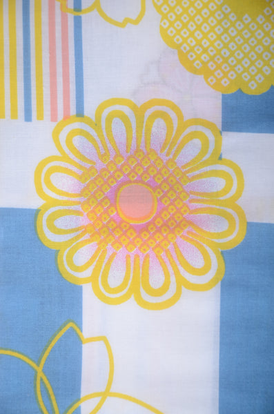 Japanese yukata kimono / H #464