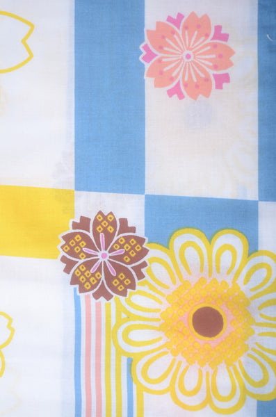 Japanese yukata kimono / H #464