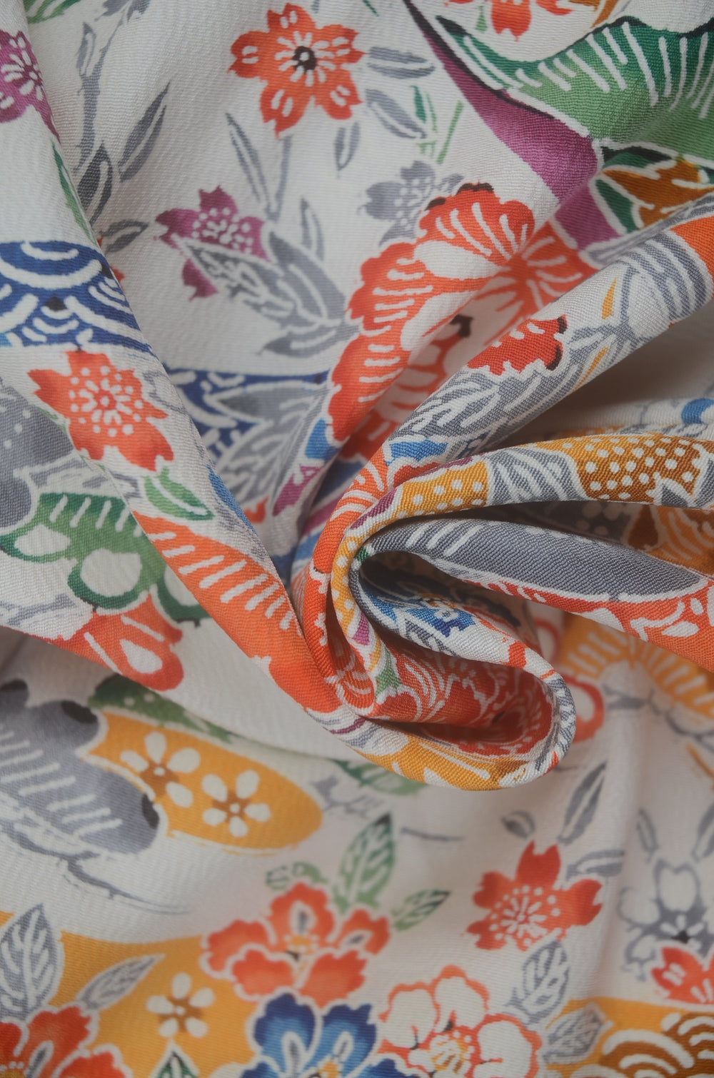 Long-sleeved kimono 6 items set / Furisode / FK#2-325