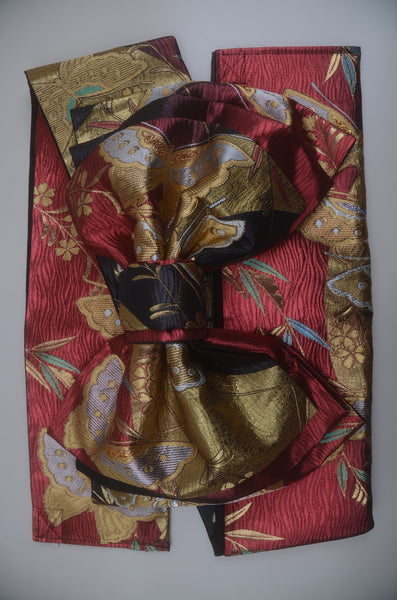 Long-sleeved kimono 6 items set / Furisode / FK#2-326