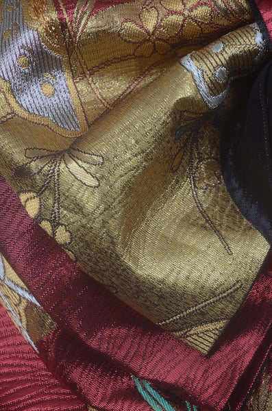 Long-sleeved kimono 6 items set / Furisode / FK#2-326