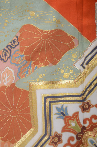 Long-sleeved kimono / Furisode / FK#2-132