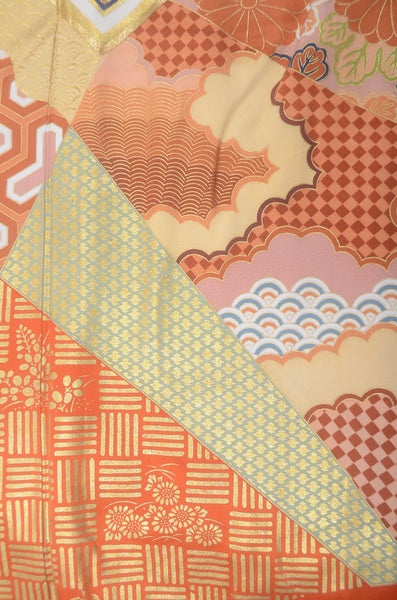 Long-sleeved kimono / Furisode / FK#2-132