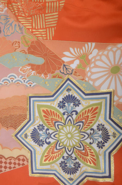 Long-sleeved kimono / Furisode / FK#2-132