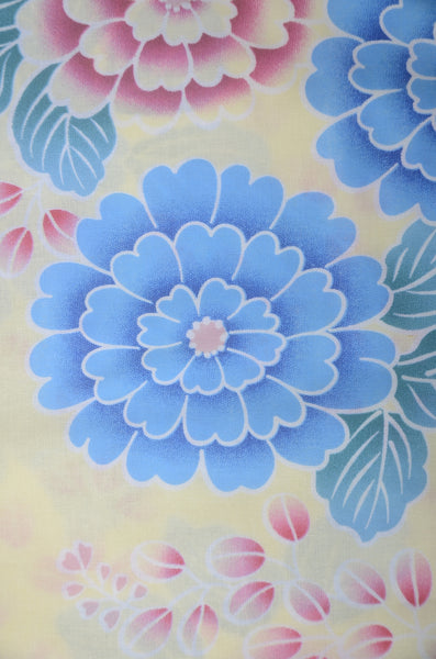 Japanese yukata kimono / H #470