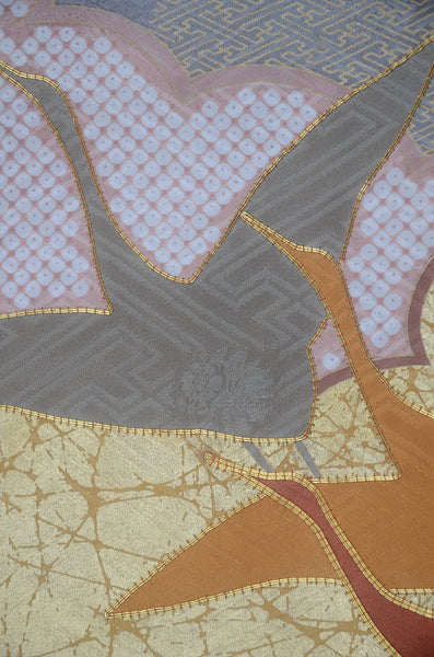 Long-sleeved kimono 6 items set / Furisode / FK#2-328