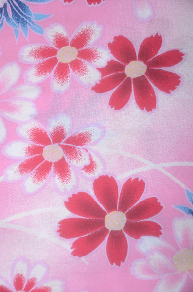 Japanese yukata kimono / H #482