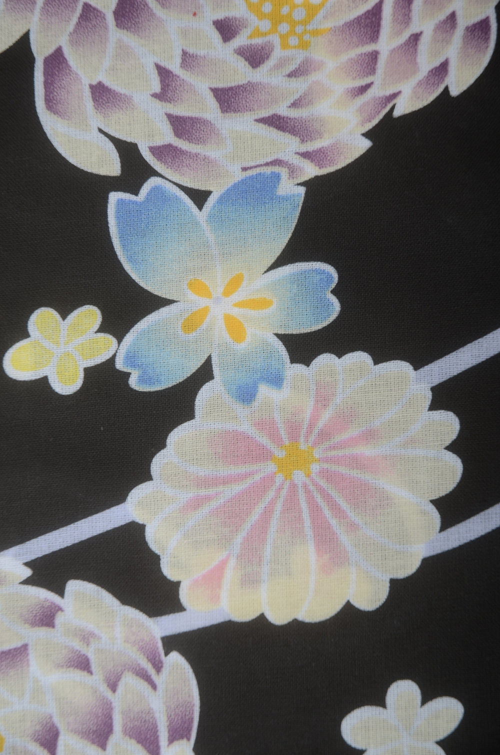 Japanese yukata kimono / H #484